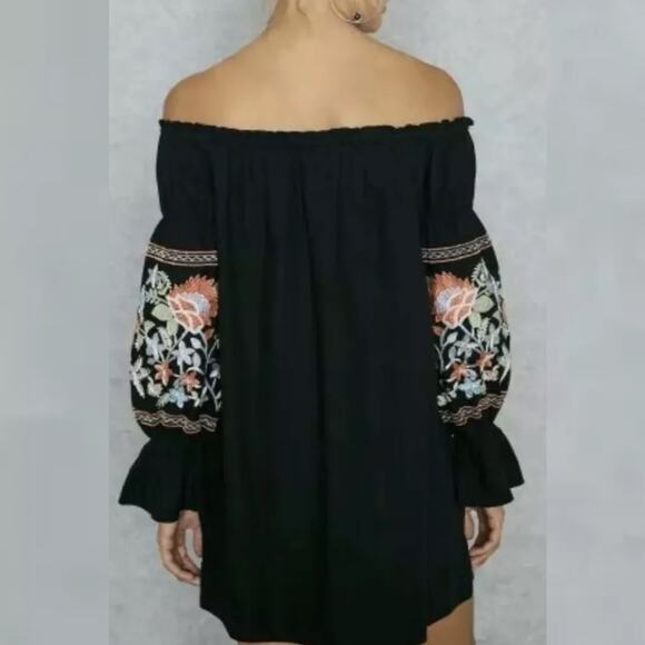 Free People Fleur Du Jour Mini in Black Size XS EUC - Picture 9 of 11